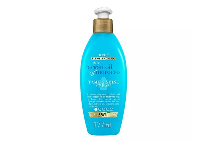 OGX FLEXIBLE ARGN OIL TAME & SHINE CREAM -177ML