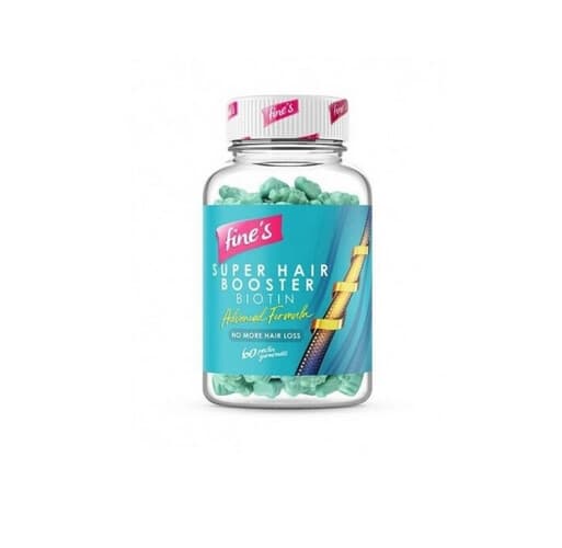 FINE'S BIOTIN PLUS SUPER HAIR BOOSTER 60GUMMIES