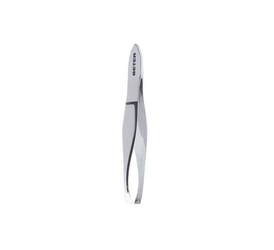 BETER CHORMEPLATED STRIGHT TIP TWEEZERS #24001