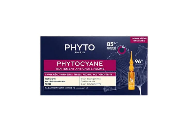 PHYTO PHYTOCYANE  WOMEN TREAT REACTION HAIRLOSS 12X5ML #PH1002011
