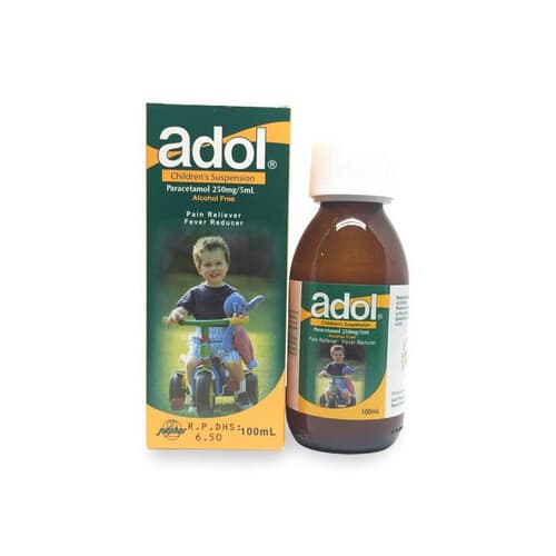 ADOL SYRUP 250MG/5ML 100 ML