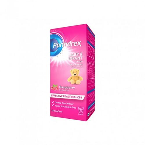 PANADREX BABY & INFANT SYRUP 125MG/5ML 100 ML
