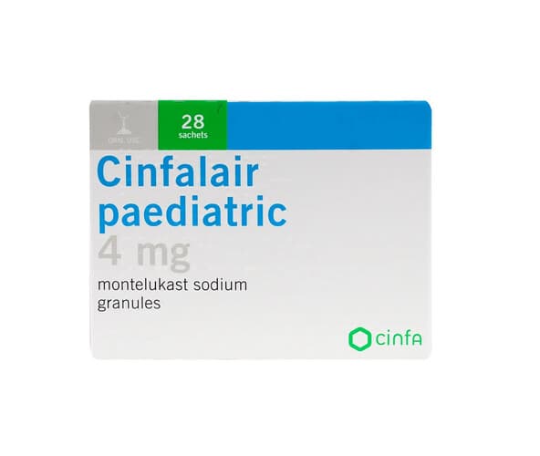 CINFALAIR 4MG PAEDIATRIC GRANULES 28 SACHETS