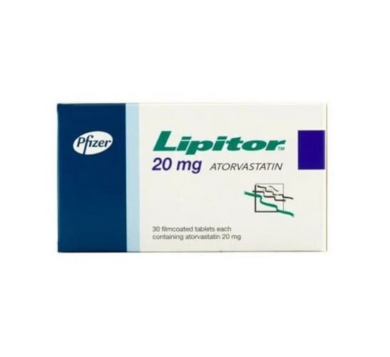 LIPITOR 20MG 30 FC TAB