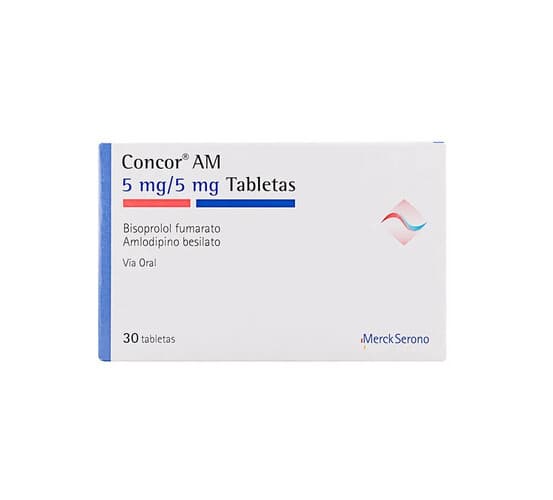 CONCOR AM 5/5 MG 30 TAB