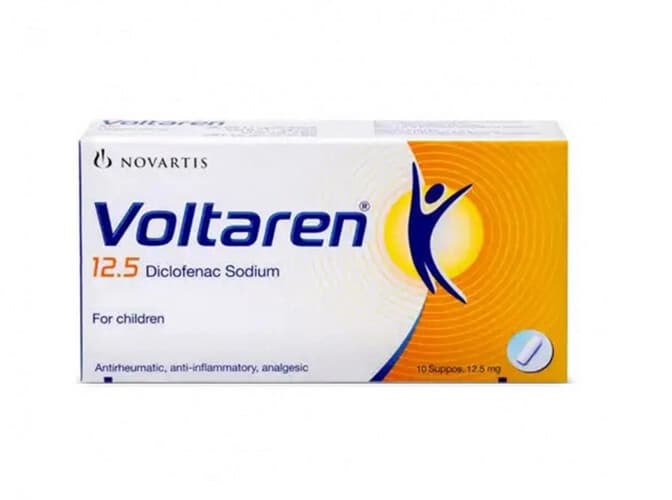 VOLTAREN 12.5MG 10 SUPP