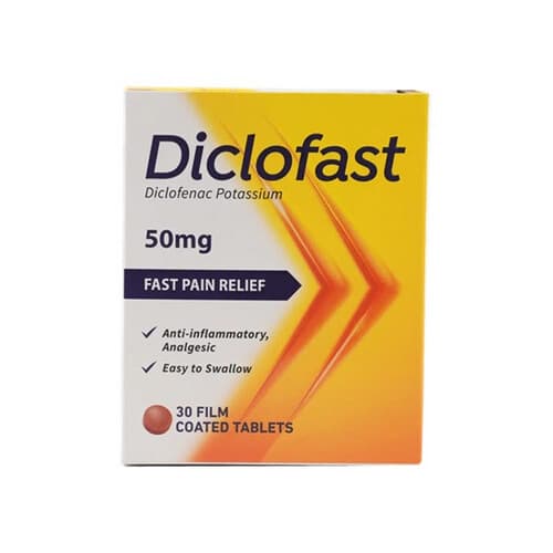 DICLOFAST 50MG 30TAB