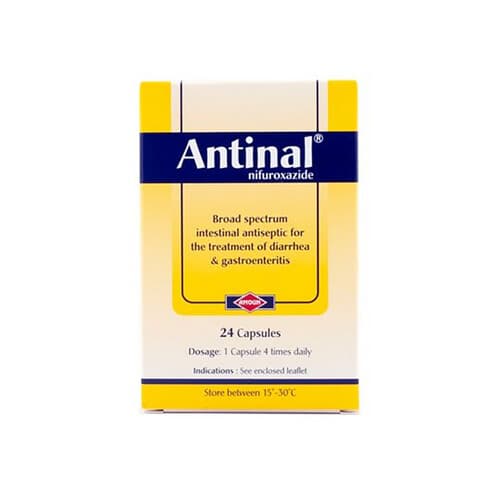 ANTINAL 200MG 24 CAP