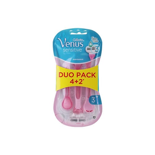 GILLETTE VENUS 3 SENSITIVE SKIN ELIXER 4+2