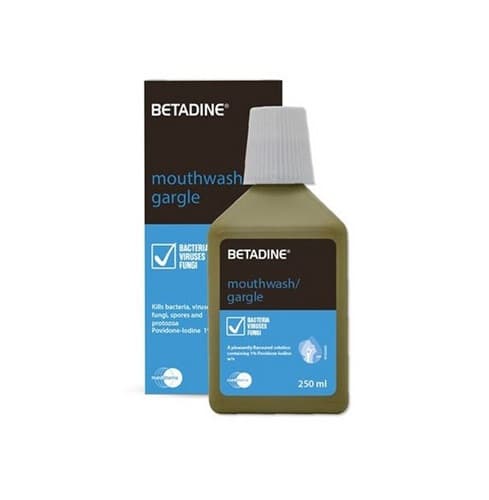 BETADINE GARGLE&MOUTH WASH 250ML