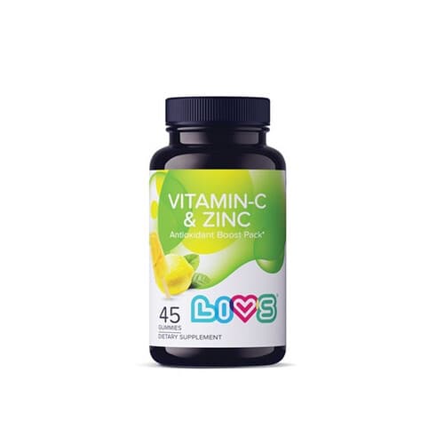 LIVS VITAMIN C & ZINC GUMMIES 45 GUM.
