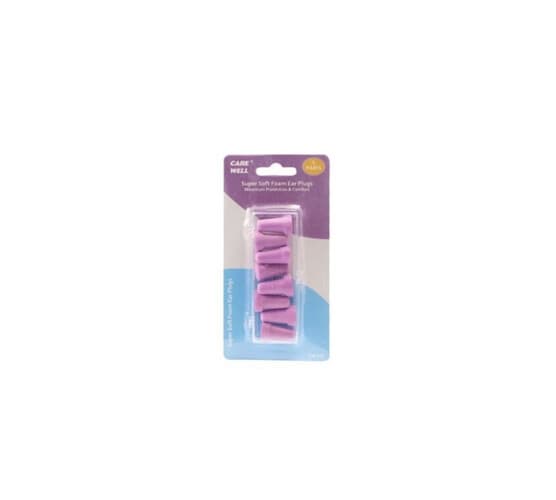 SOFT FOAM EAR PLUGS 4 PAIRS