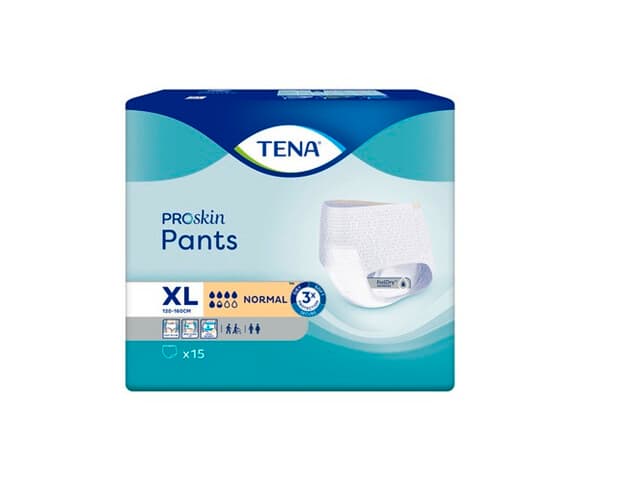TENA PANTS NORMAL XL -15'S