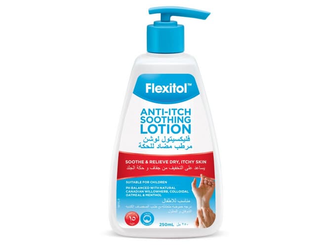 FLEXITOL ANTI-ITCH SOOTHING LOTION 250ML