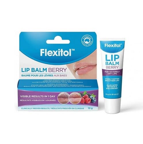FLEXITOL LIP BALM BERRY/MINT- 10GM