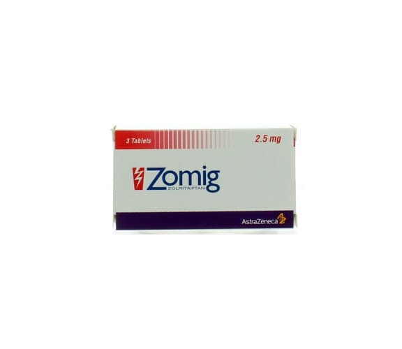 ZOMIG 2.5MG 3 TAB