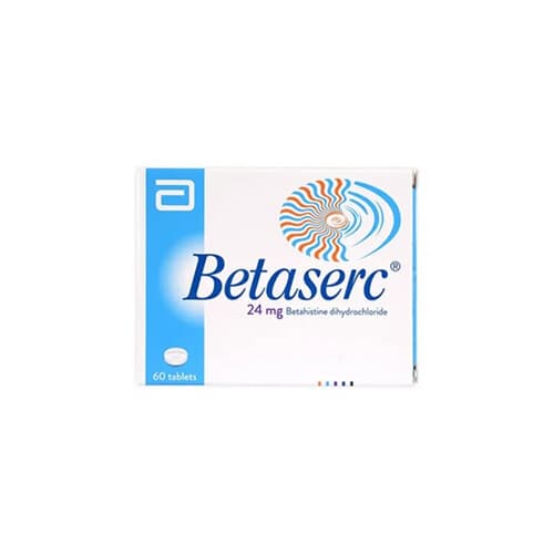 BETASERC 24MG 60 TAB