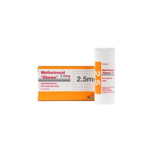 METHOTREXATE 2.5MG 50 TAB