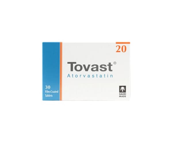 TOVAST 20MG FC 30 TAB
