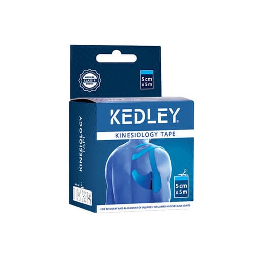 KEDLEY KINESIOLOGY TAPE BLUE 5X5CM