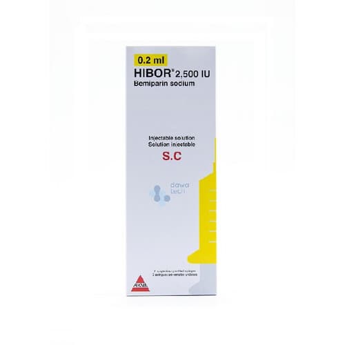 HIBOR 2500IU 0.2ML PFS