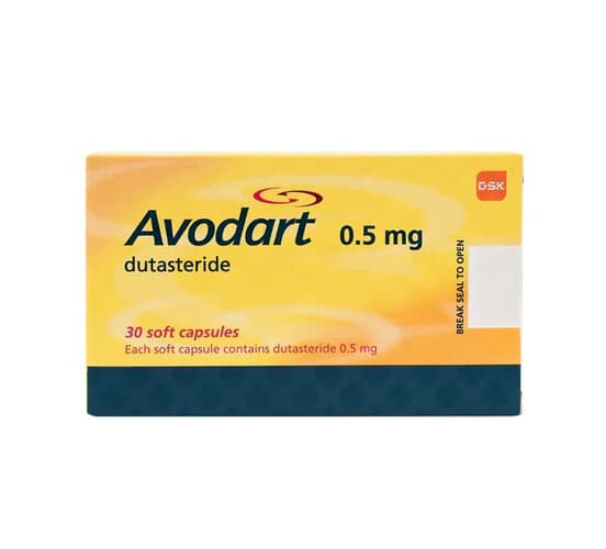 AVODART 0.5MG 30CAP