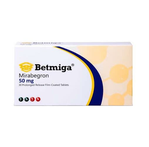 BETMIGA 50MG 30 TAB