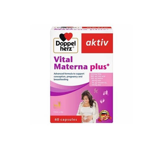 DOPPEL HERZ VITAL MATERNA PLUS 60CAPS
