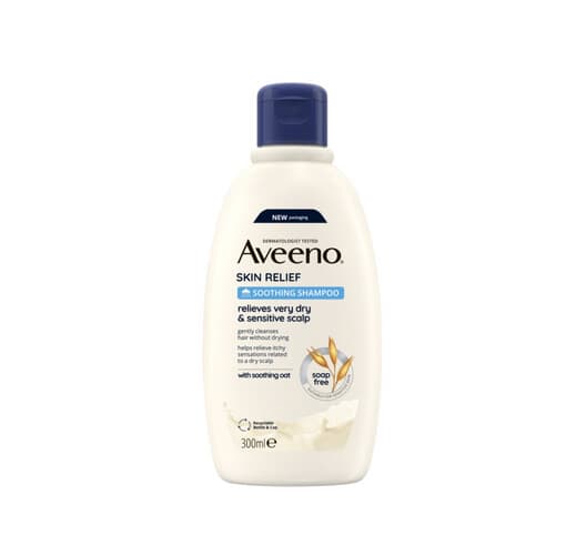 AVEENO SKIN RELIEF MOISTURIZING SHAMPOO CREAM LOTION -500ML