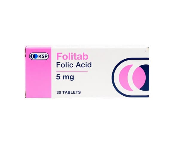 FOLITAB 5MG 30 TAB