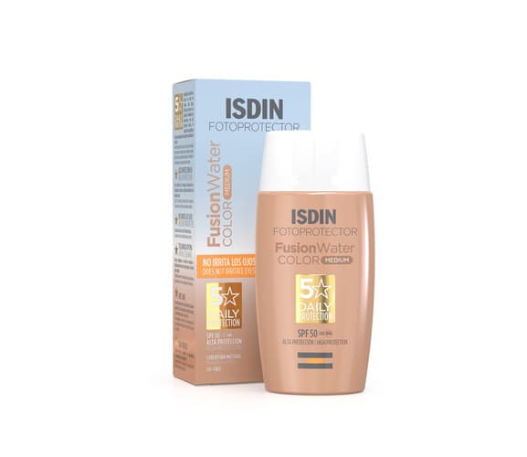 ISDIN FOTOPROTECTOR FUSION WATER COLOR MEDIUM SPF 50+ 50ML