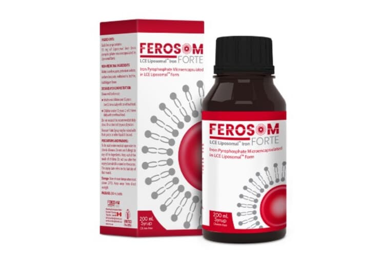 FEROSOM FORTE SYRUP 200ML
