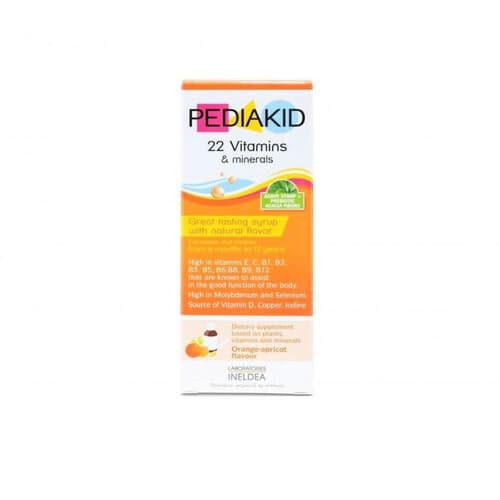 PEDIAKID 22 VITAMINS SYRUP 125ML