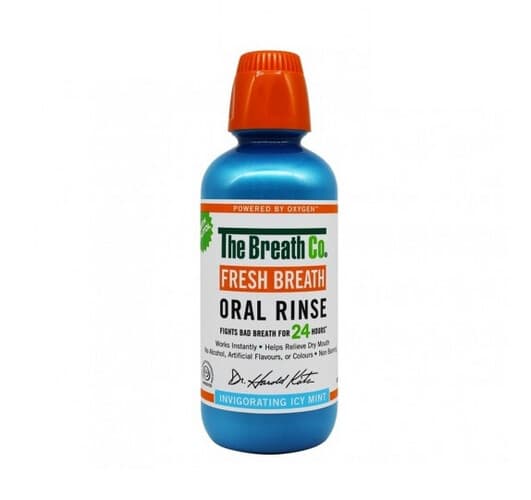 THE BREATH ICY MINT FRESH BREATH MOUTHWASH -500ML