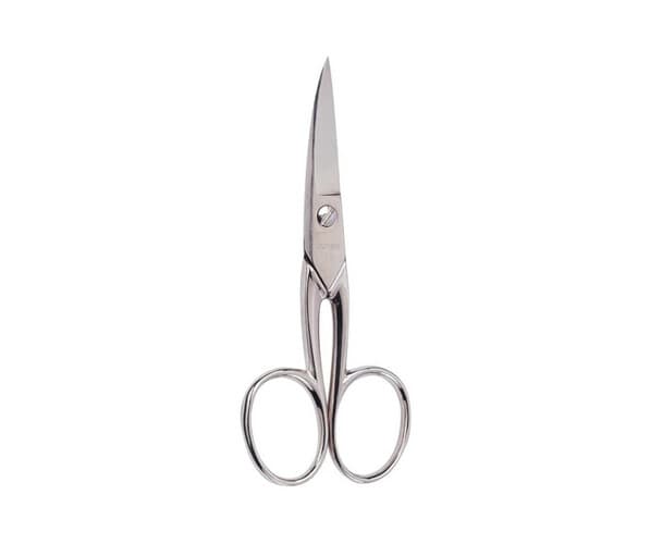 BETER NICKELPLATED PEDICURE SCISSOR CURVED TIP #24033