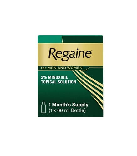 REGAINE 2% TOPICAL SOLUTION FOR MEN & WOMEN 60ML