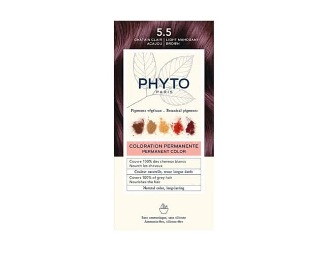 PHYTO COLOR 5.5 LIGHT MAHOGANY BROWN
