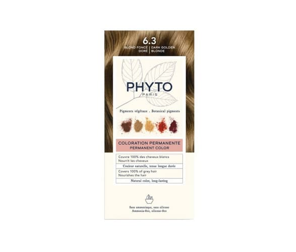 PHYTO COLOR 6.3DARK GOLDEN BLOND
