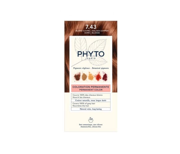 PHYTO COLOR 7.43 GOLDEN COPPER BLONDE