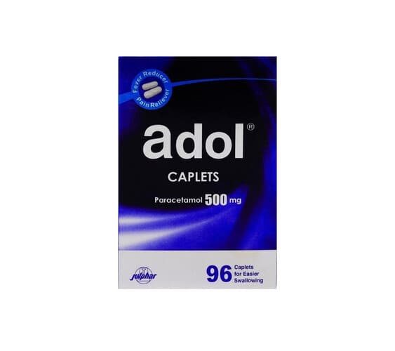 ADOL 500MG 96 CAPLETS