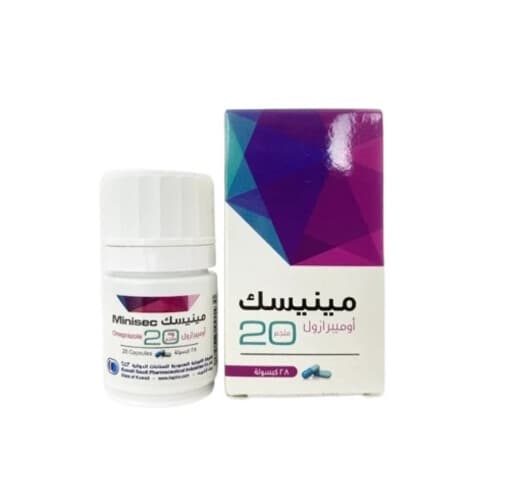 MINISEC 20MG 28 CAP