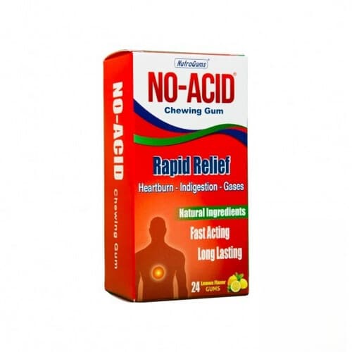 No-Acid Chewing Gum 24 Pieces