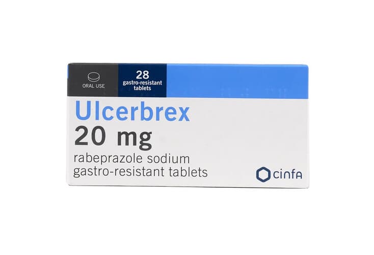 ULCERBREX 20MG 28 TAB