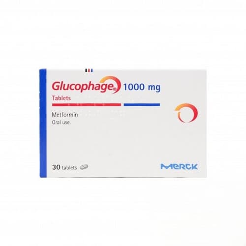 GLUCOPHAGE 1000MG 30TAB