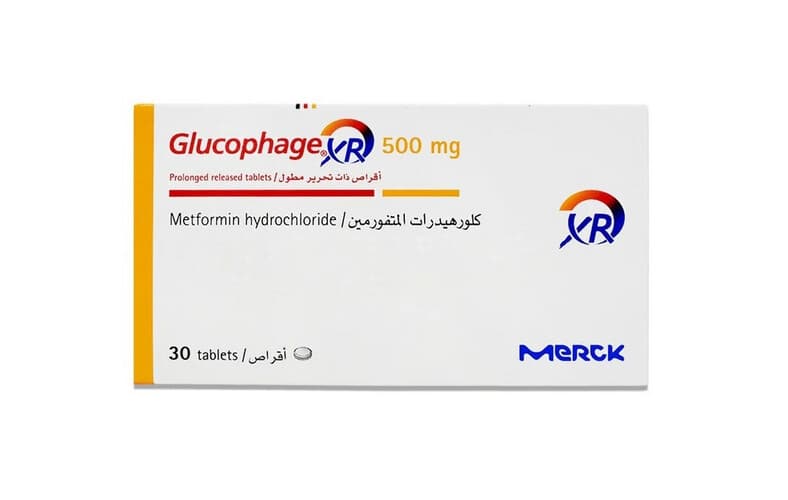 GLUCOPHAGE XR 500MG 30TAB