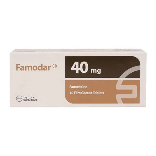 FAMODAR 40MG 10TAB