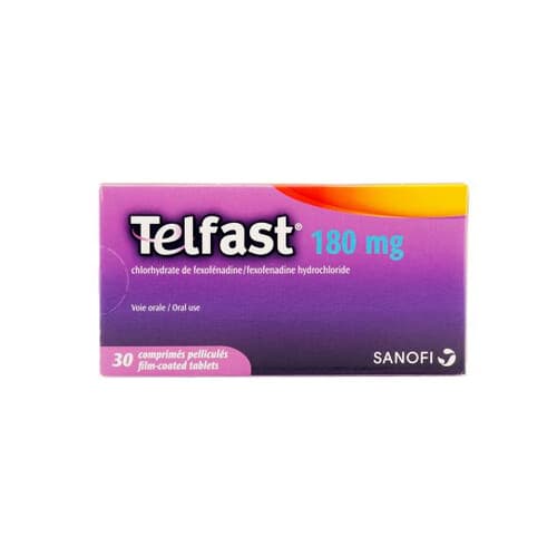 TELFAST 180MG 30 FC TAB