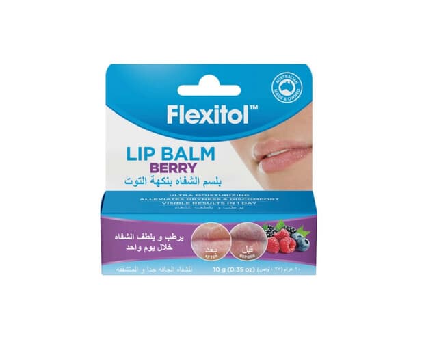 FLEXITOL LIP BALM BERRY10GM