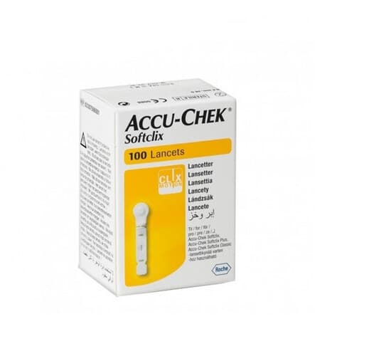 ACCU-CHECK SOFTCLIX LANCETS 100PCS