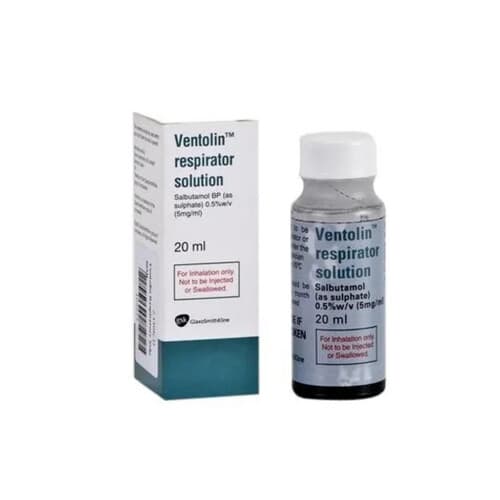 VENTOLIN RESPIRATORY SOLUTION 20ML